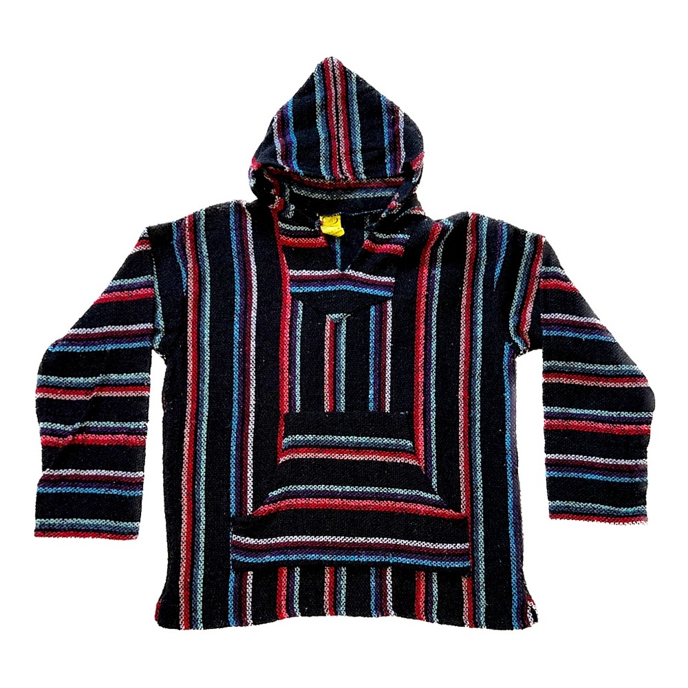 Textiles Franks Multi Colored Pullover Hoodie - image 1